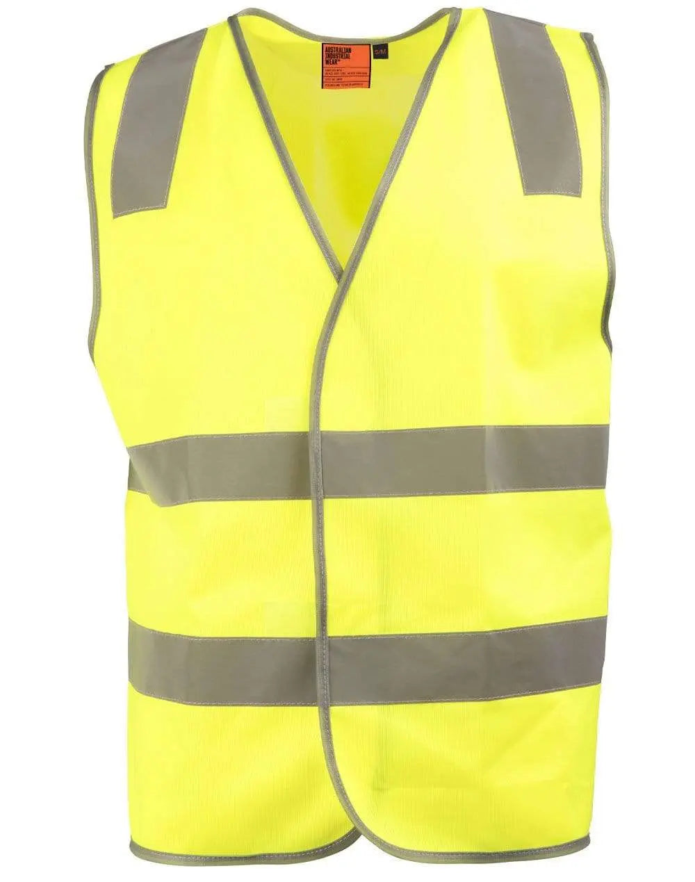 Winning Spirit safety vest with shoulder tapes SW43 Casual Wear Winning Spirit Yellow S/M